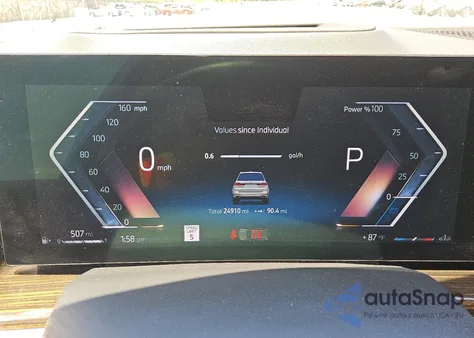 2025 BMW X7 xDrive40I из США, поврежденный, VIN 5UX23EM02S9W38321